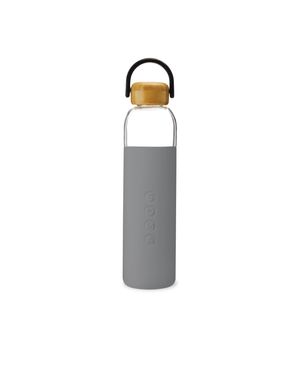 Water Bottle Glass 700ml - Grey